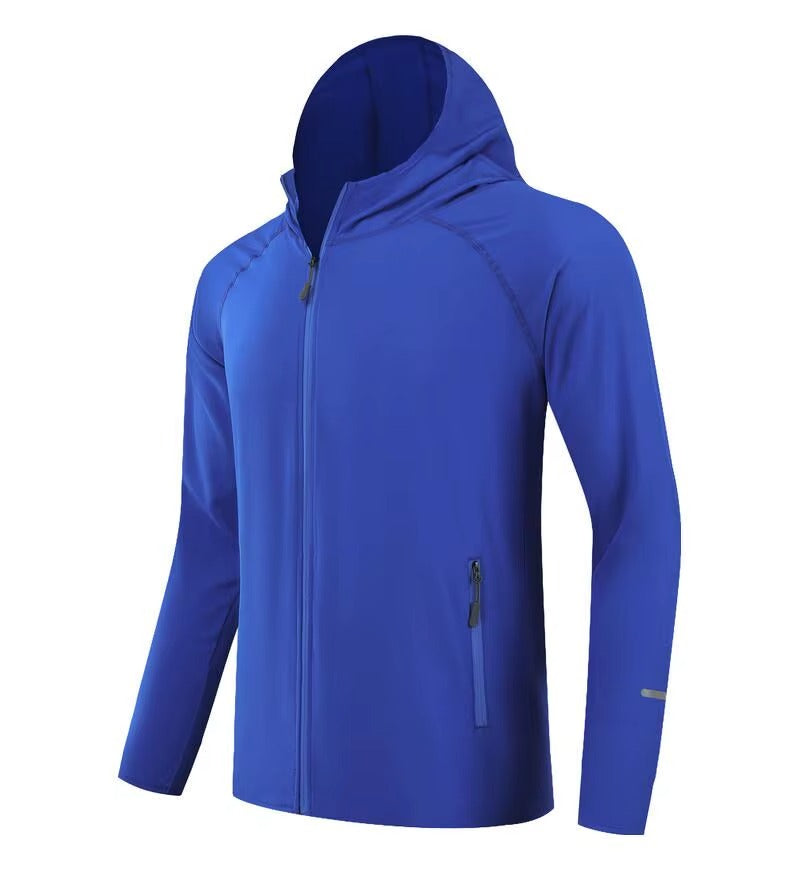 Windproof jacket for running