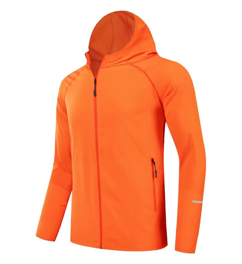 Windproof jacket for running