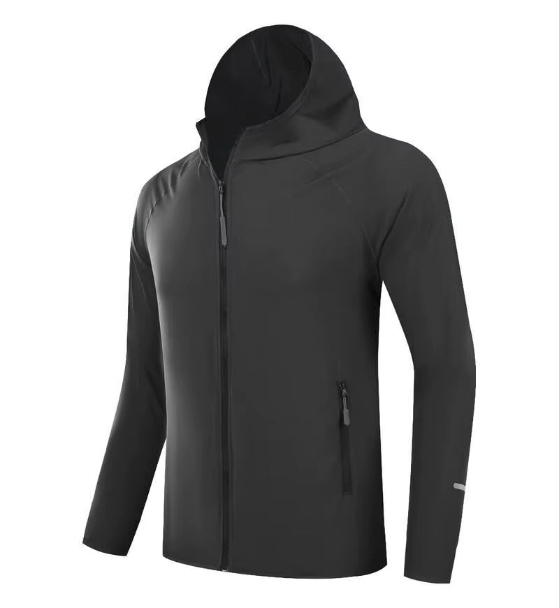 Windproof jacket for running