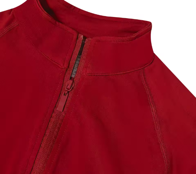 Women's sports jacket with zipper