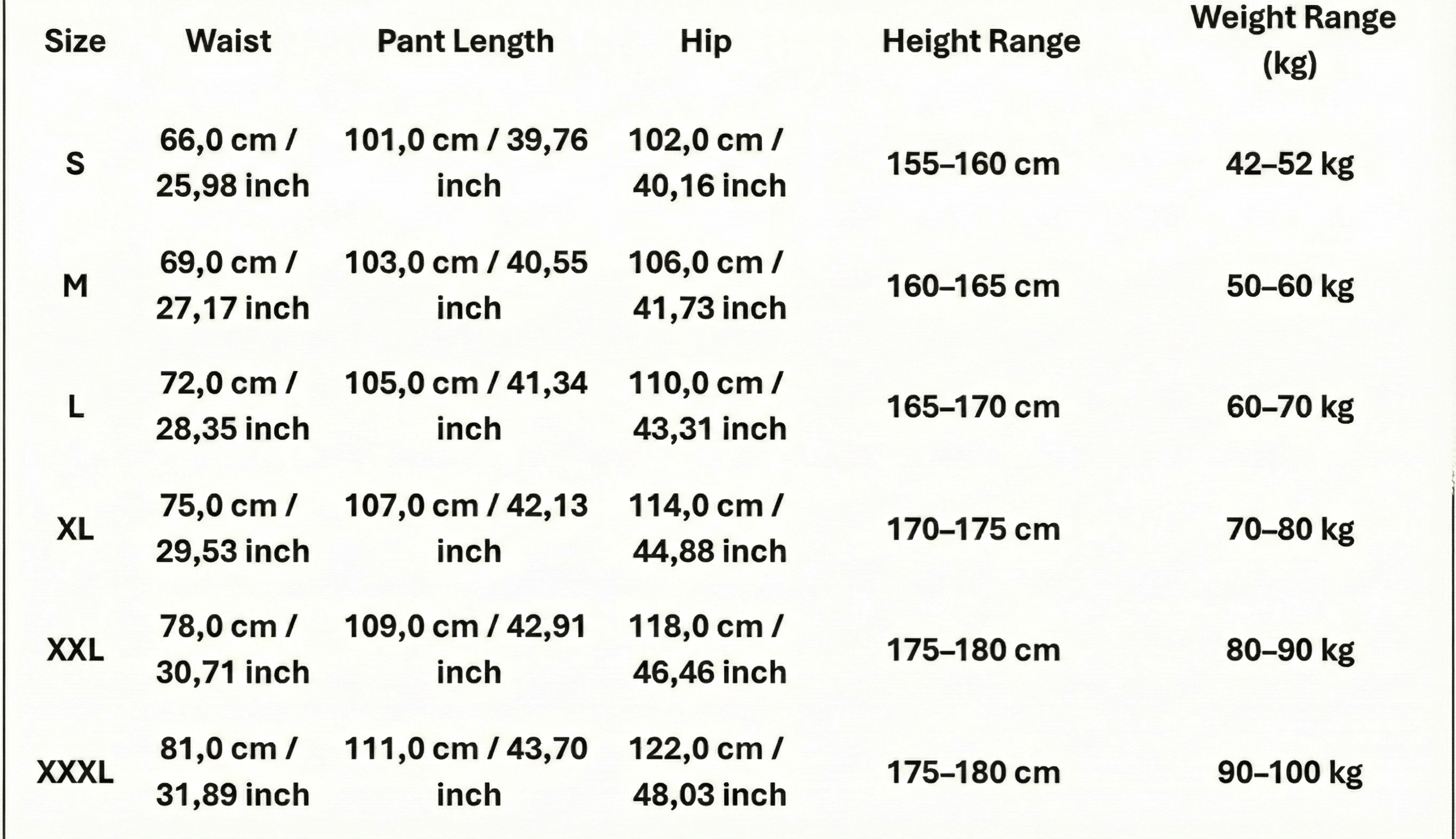 Trekking pants women