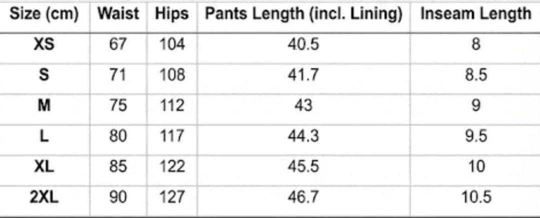 Men's running shorts