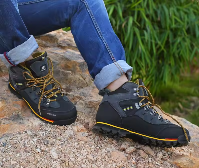 Trekking shoes, non-slip